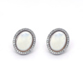 925 Silver Accessories Shell Pearl Earring